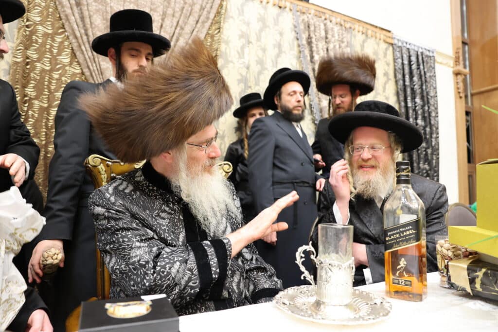 בהארנאסטייפל חגגו בר מצווה לנכד האדמו"ר