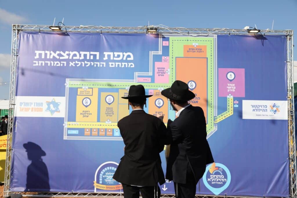 רבבות כבר זורמים למירון • הכטמן מגיש גלריה