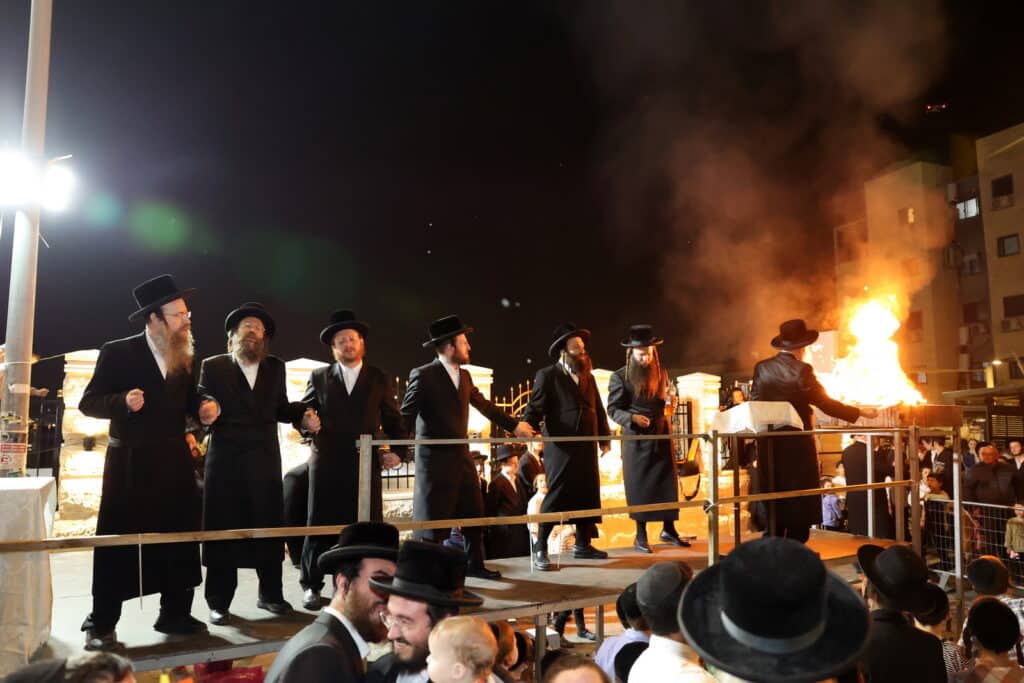 שֶׁמֶן מִשְׁחַת קֹדֶשׁ: בקאמארנא בית שמש חגגו את ל"ג בעומר