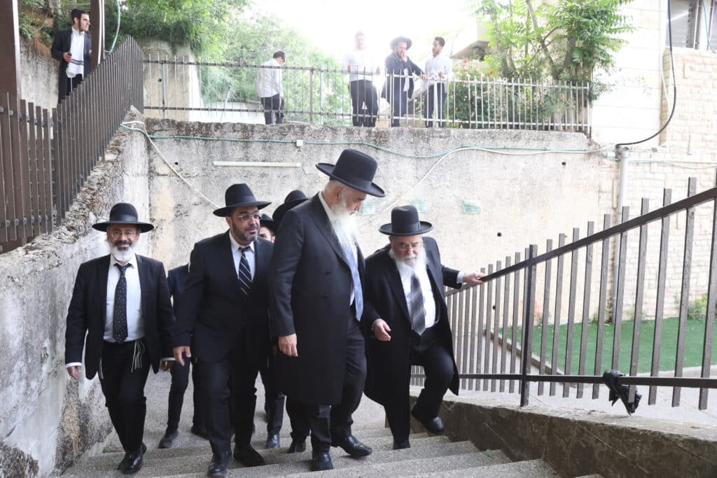 בישיבה הירושלמית קיבלו את התורה עם חבר המועצת