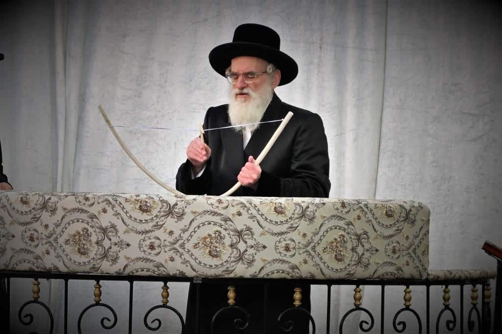 גלריה: האדמו"ר מויז'ניץ בהדלקה