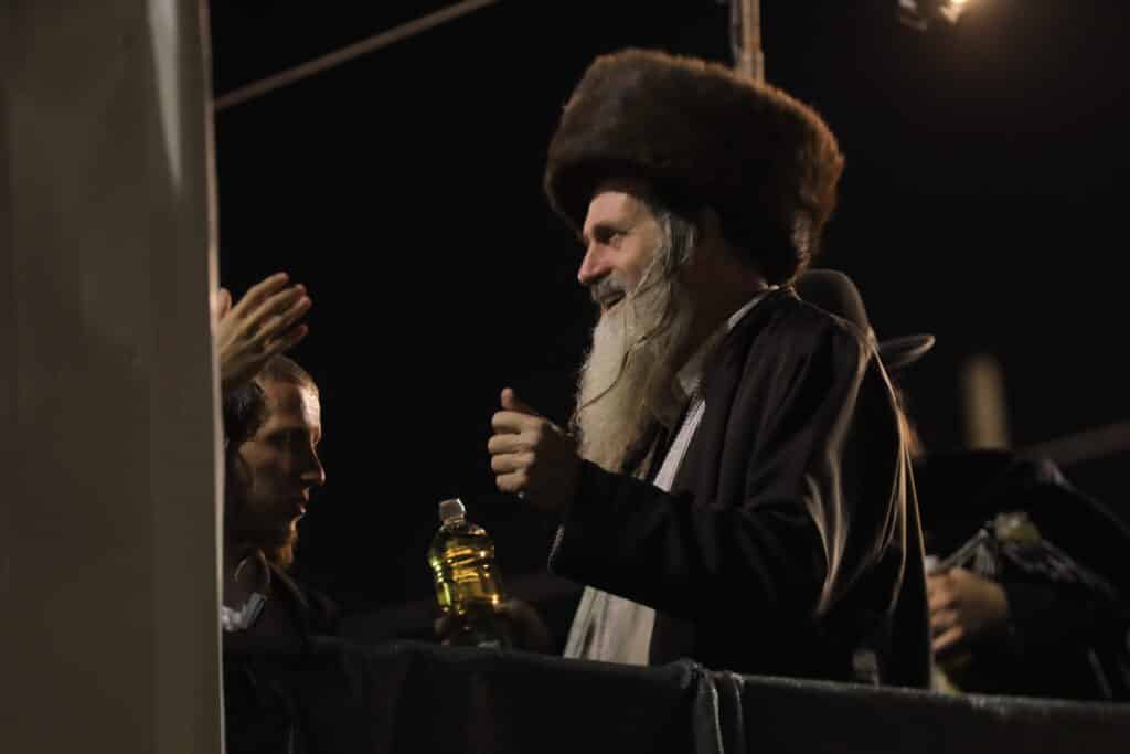 גלריה: ההדלקה המרכזית שע"י קהילת ברסלב "נחלי נצח"