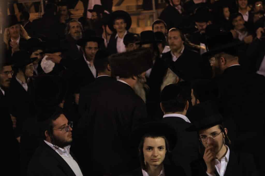 גלריה: ההדלקה המרכזית שע"י קהילת ברסלב "נחלי נצח"