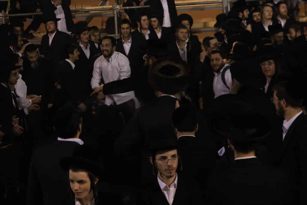 גלריה: ההדלקה המרכזית שע"י קהילת ברסלב "נחלי נצח"