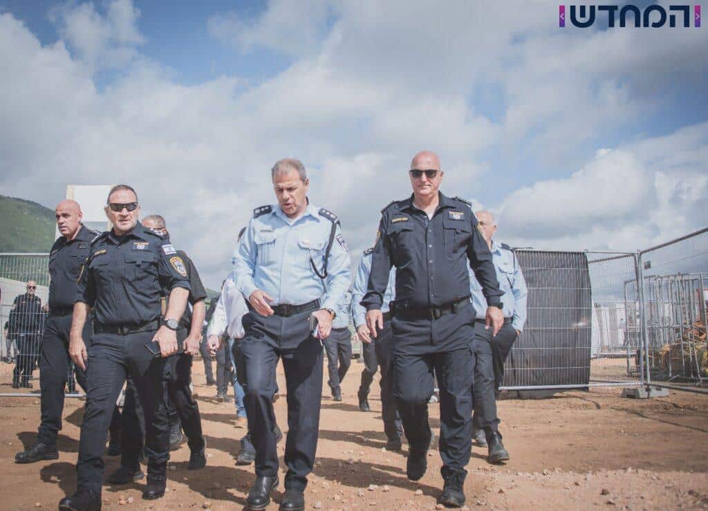 המפכ"ל סייר בהר מירון ובחניונים