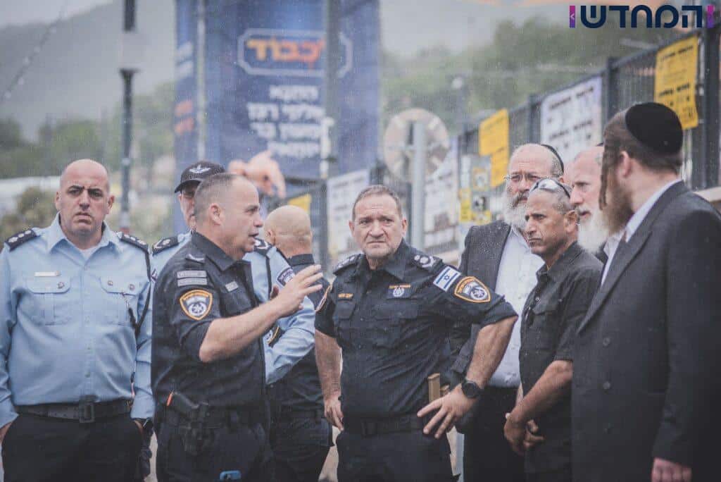 המפכ"ל סייר בהר מירון ובחניונים