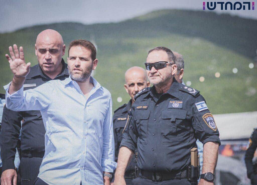 המפכ"ל סייר בהר מירון ובחניונים