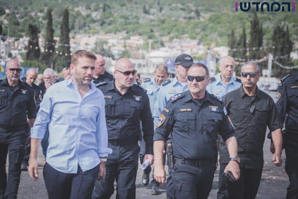 המפכ"ל סייר בהר מירון ובחניונים