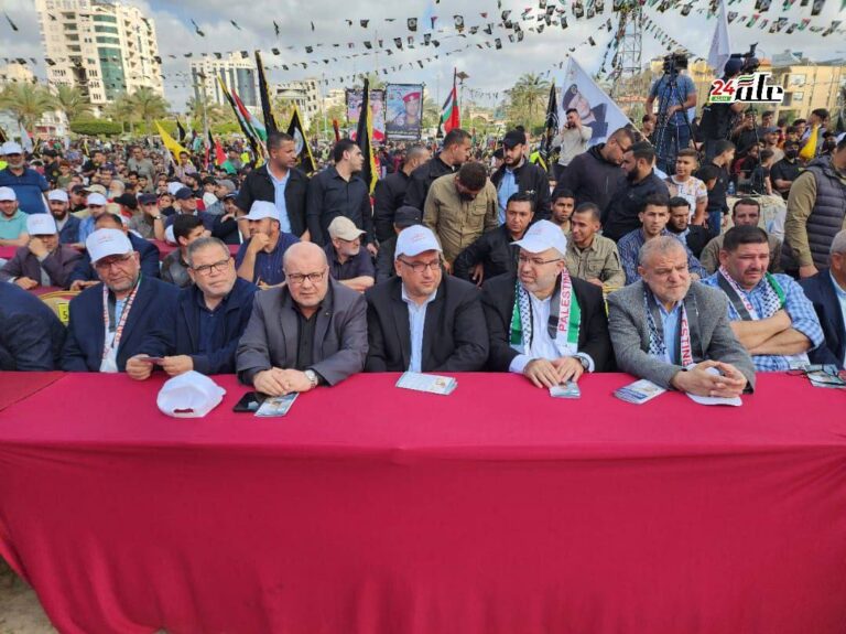 הג'יהאד קיים עצרת ניצחון ברצועה ואיים בנקמה