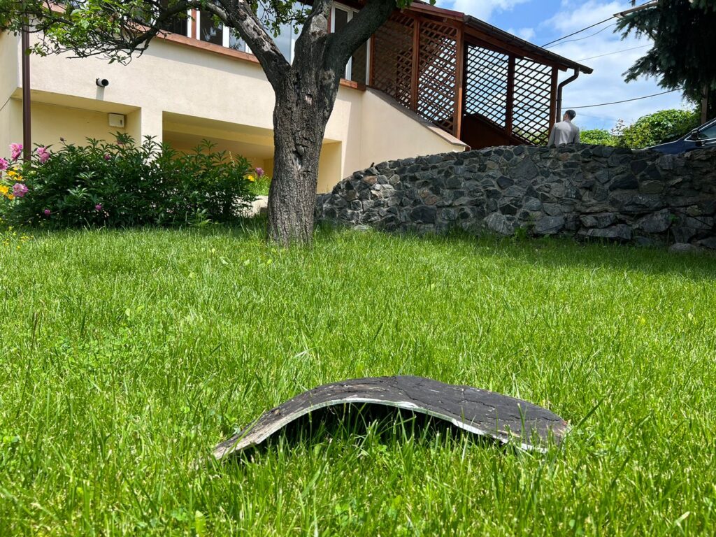 מתקפת המל"טים הגיעה לחצר של שליח חב"ד