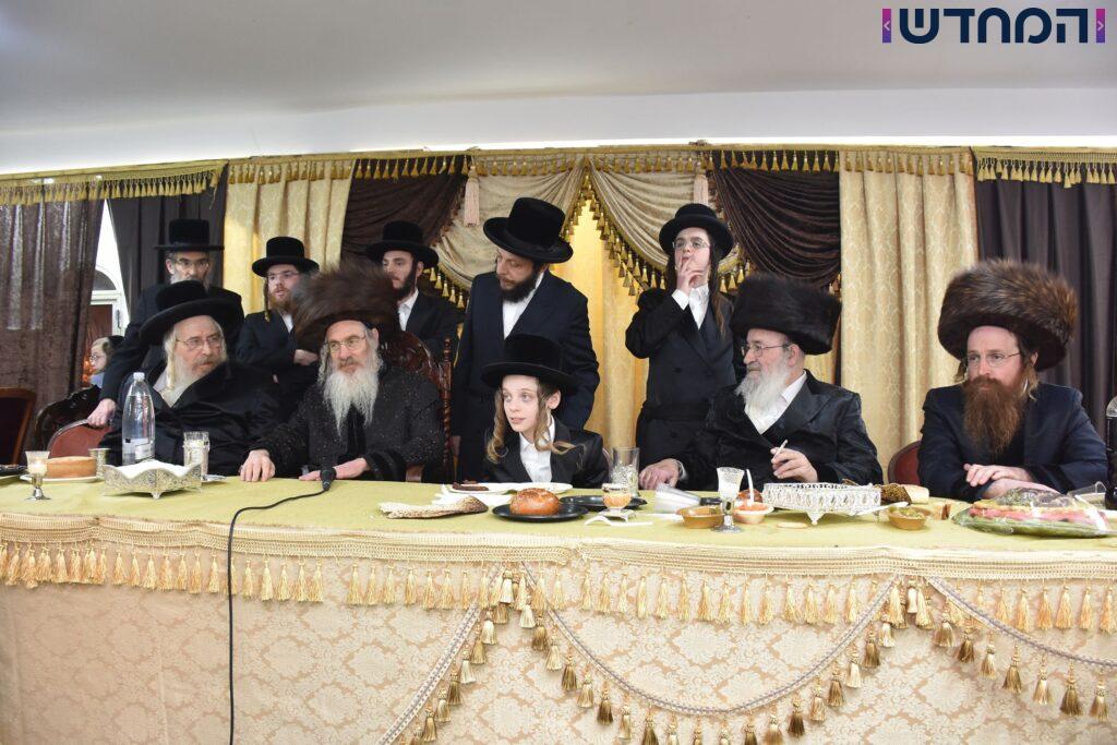 הרבי חגג עם הנכד: בר מצווה בחצרות טריסק - הארנאסטייפאל