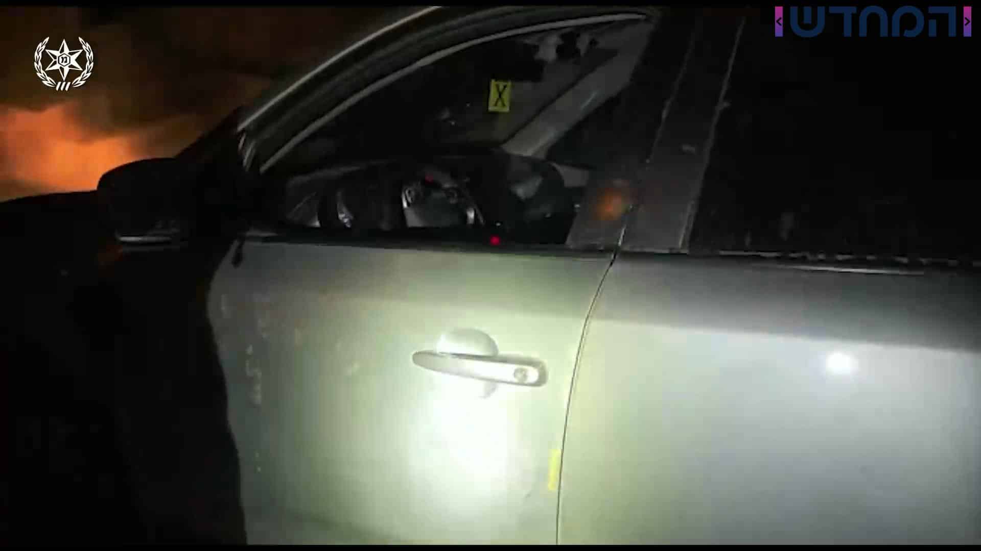 ניסיון דריסה ויריות: המודיעין הביא לתפיסת הנשקים • צפו