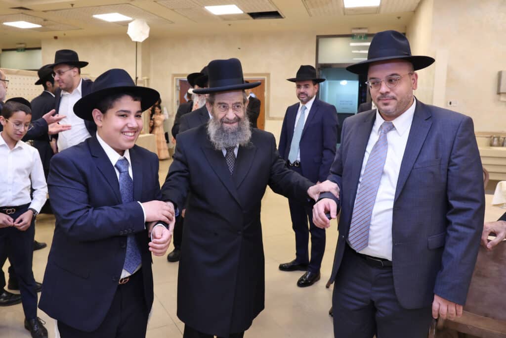 המשב"ק המסור בירמץ את הבן - כולם הגיעו לברך