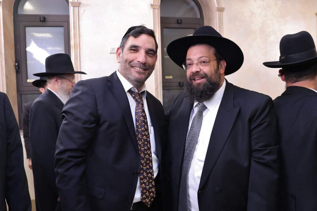 המשב"ק המסור בירמץ את הבן - כולם הגיעו לברך