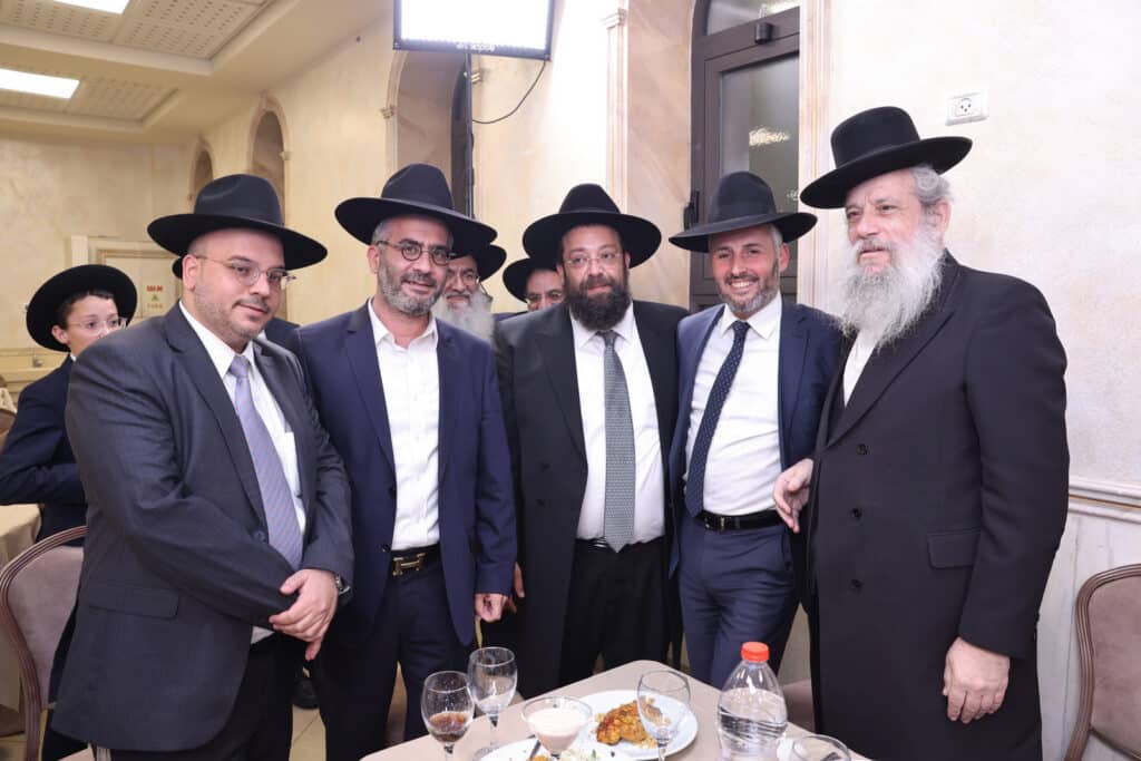 המשב"ק המסור בירמץ את הבן - כולם הגיעו לברך