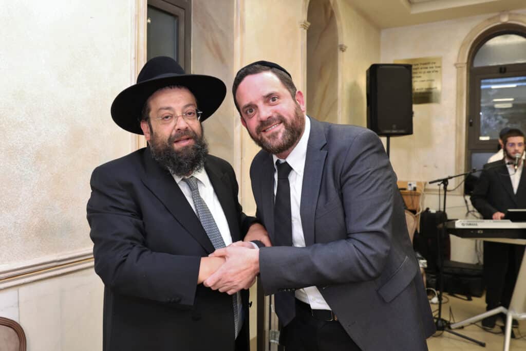 המשב"ק המסור בירמץ את הבן - כולם הגיעו לברך