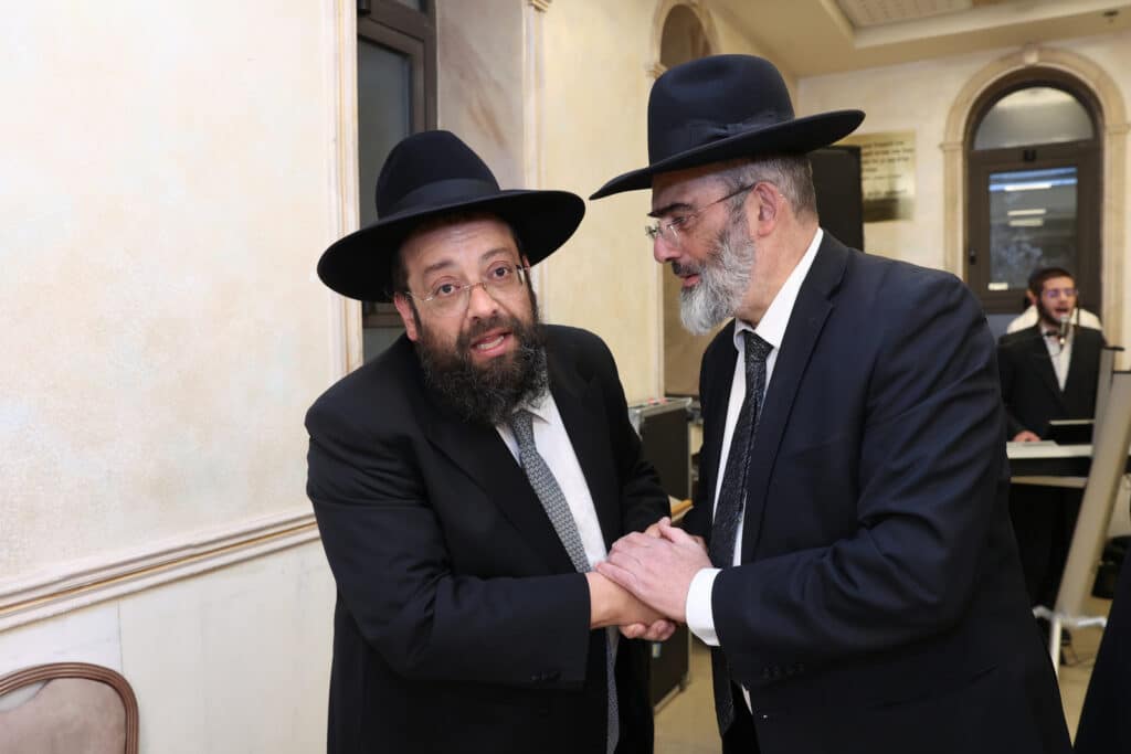 המשב"ק המסור בירמץ את הבן - כולם הגיעו לברך