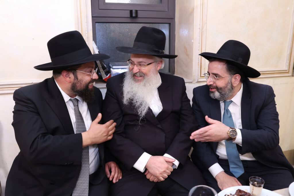 המשב"ק המסור בירמץ את הבן - כולם הגיעו לברך