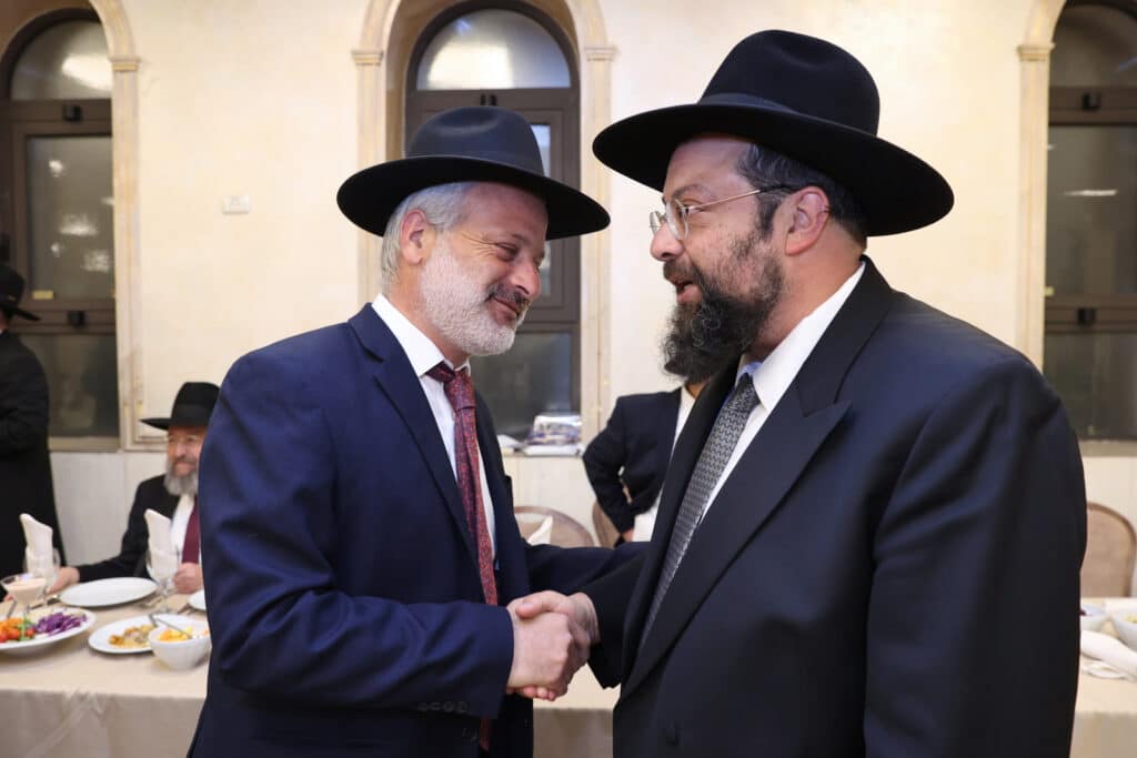 המשב"ק המסור בירמץ את הבן - כולם הגיעו לברך