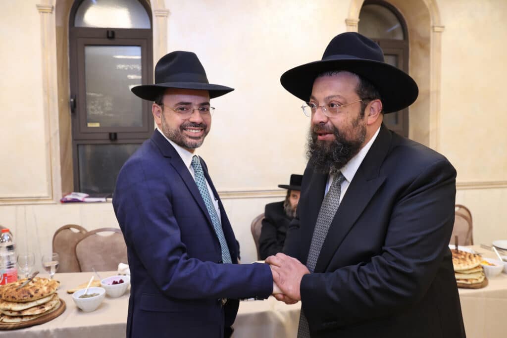 המשב"ק המסור בירמץ את הבן - כולם הגיעו לברך