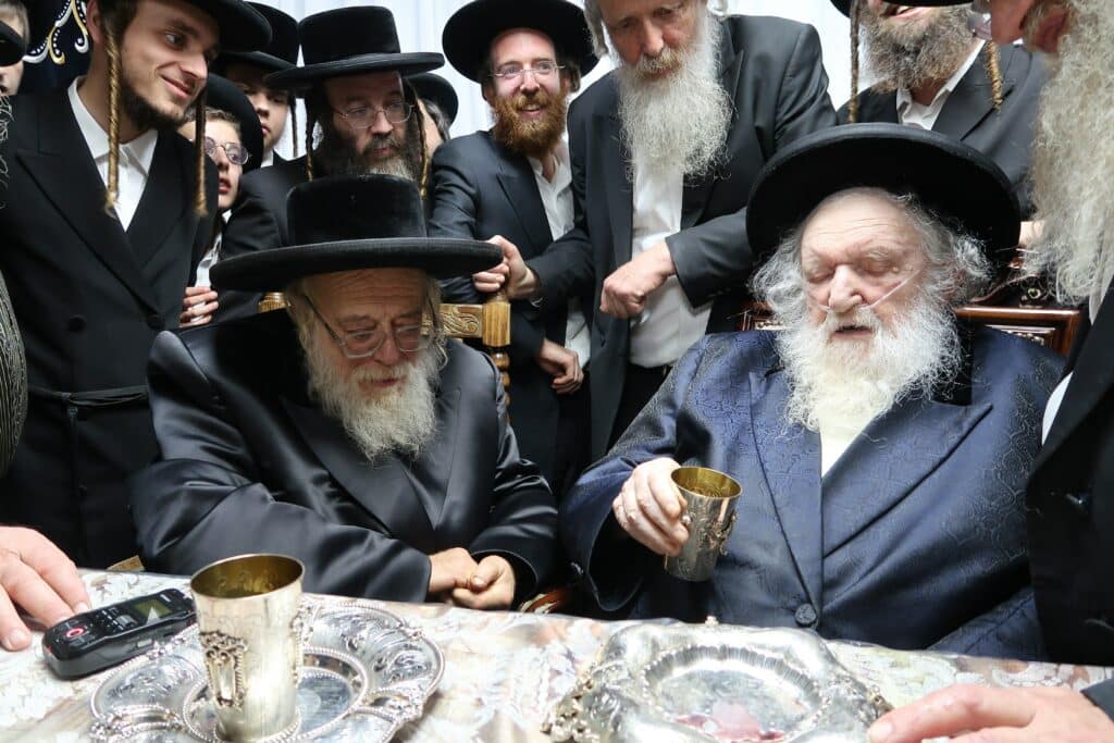 בדרך לאוסטריה: האדמו"ר מתולדות אהרון ביקש ברכה מהראב"ד