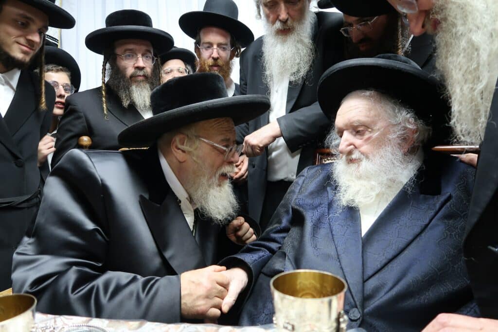 בדרך לאוסטריה: האדמו"ר מתולדות אהרון ביקש ברכה מהראב"ד