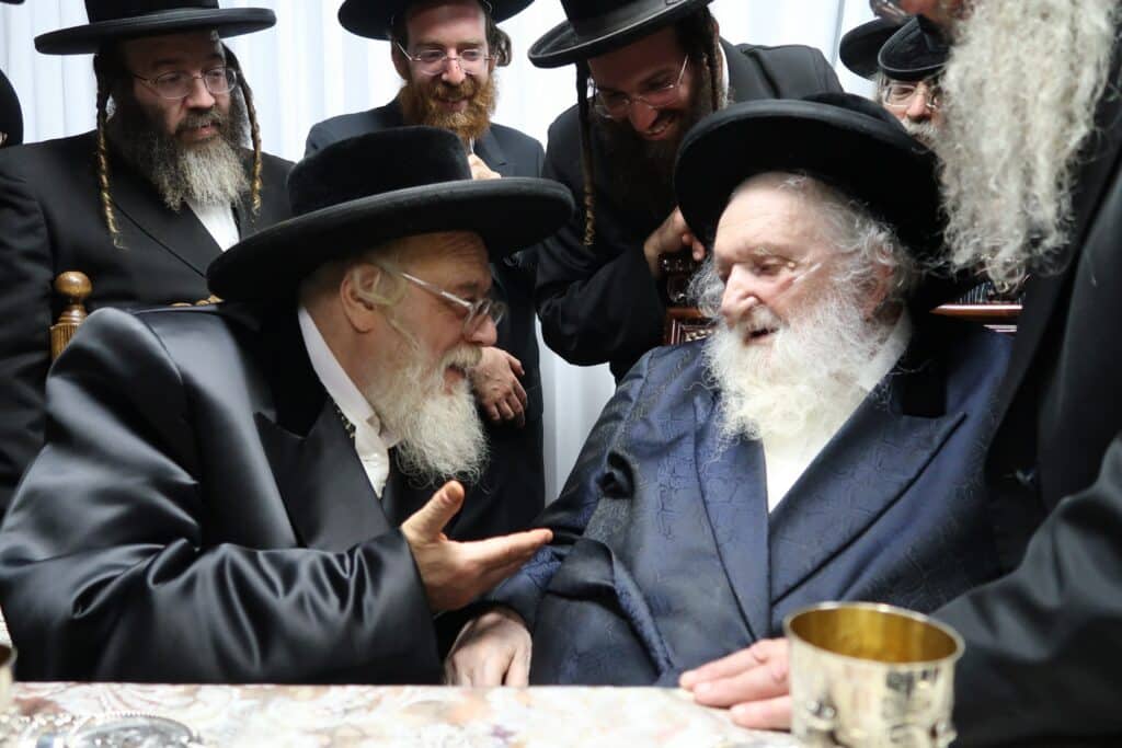 בדרך לאוסטריה: האדמו"ר מתולדות אהרון ביקש ברכה מהראב"ד