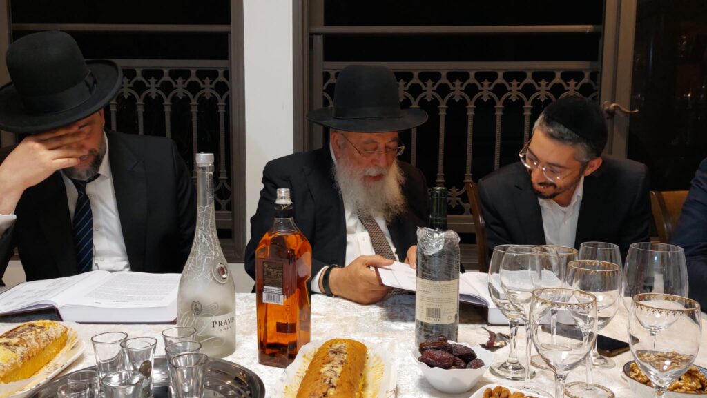 צפו: כך ציין הראשל"צ את הוצאת ספרו העשירי