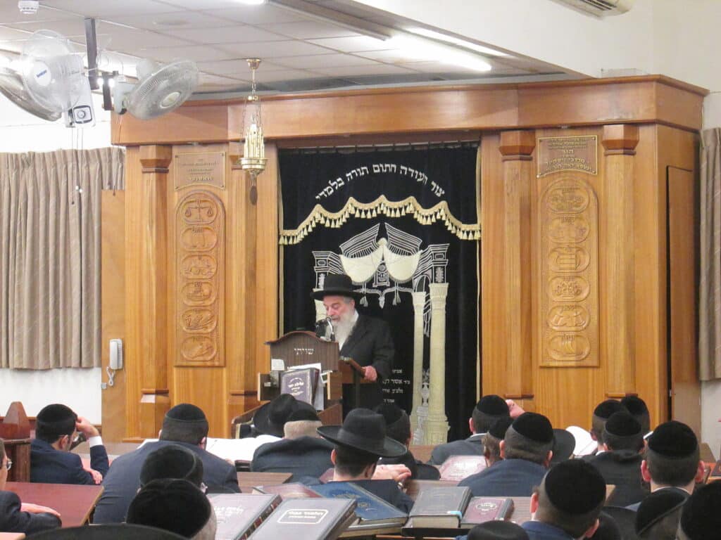 צפו בגלריה: ב-'קרית מלך' ספדו לנשיא הישיבה צפו בגלריה: ב-'קרית מלך' ספדו לנשיא הישיבה