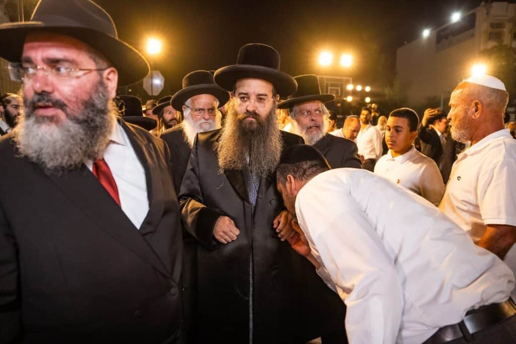 בחב"ד חגגו סיום הרמב"ם במעמד האדמו"ר מסדיגורא