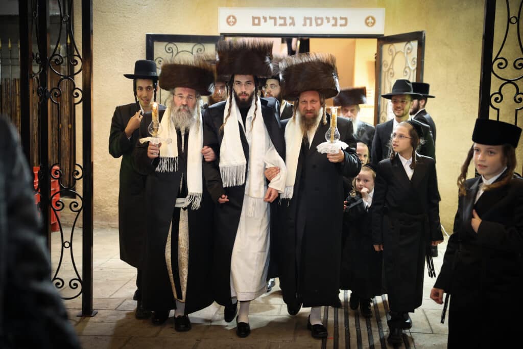 גלריה: בראחוב חגגו את שמחת נישואי בן האדמו"ר