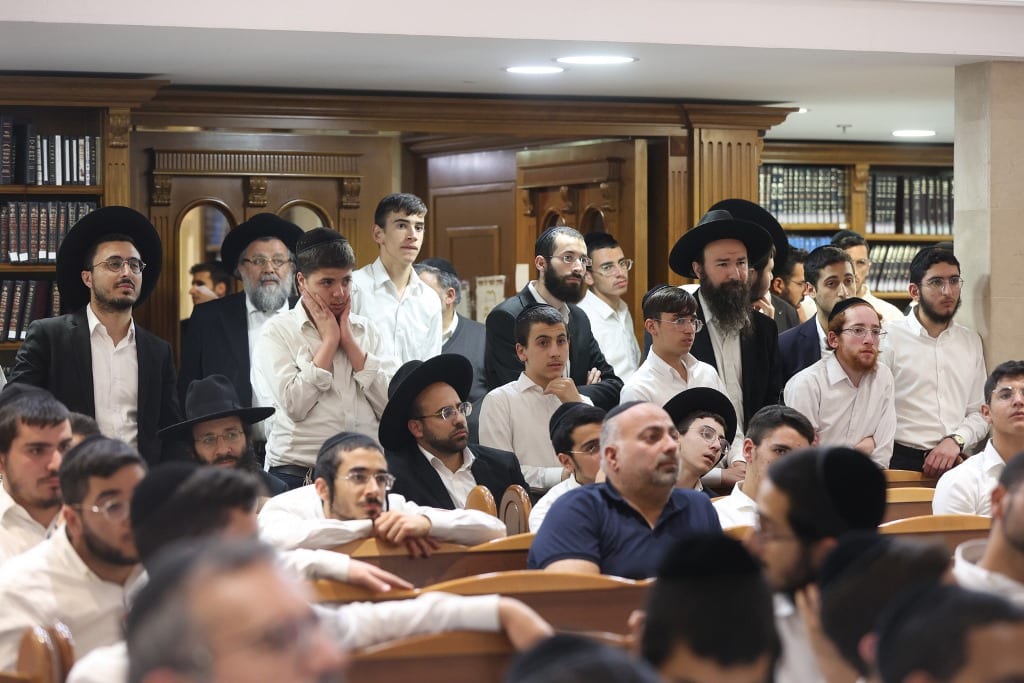 עצרת זיכרון: גדולי ישראל התכנסו בישיבת 'לב אליהו'