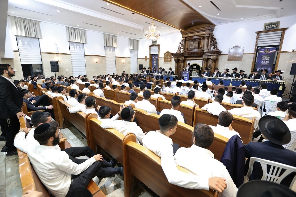 עצרת זיכרון: גדולי ישראל התכנסו בישיבת 'לב אליהו'