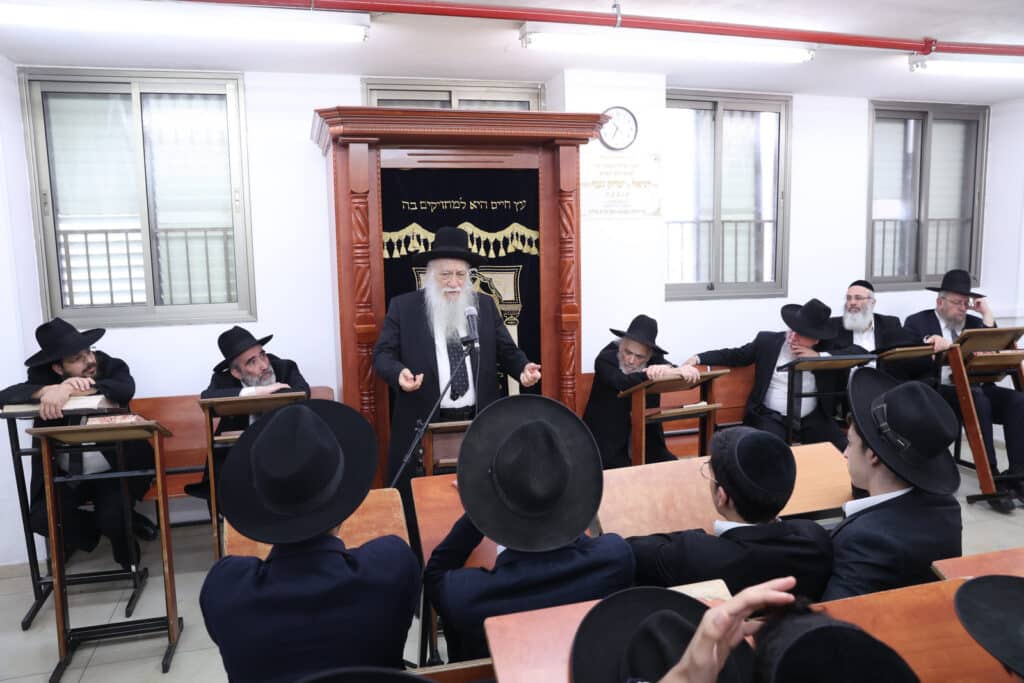 גלריה: בישיבת תורה ודעת הספידו את מרן ראש הישיבה