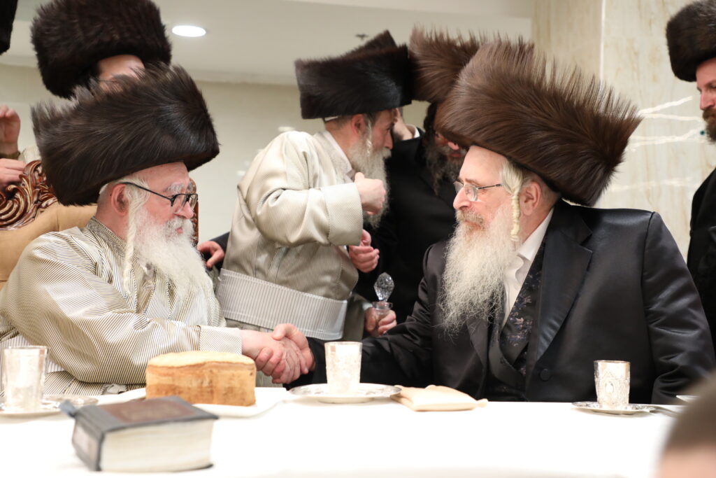 במשכנות הרועים חגגו פארשפיל לנכד האדמו"ר