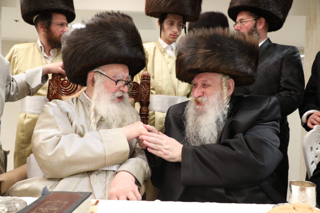 במשכנות הרועים חגגו פארשפיל לנכד האדמו"ר