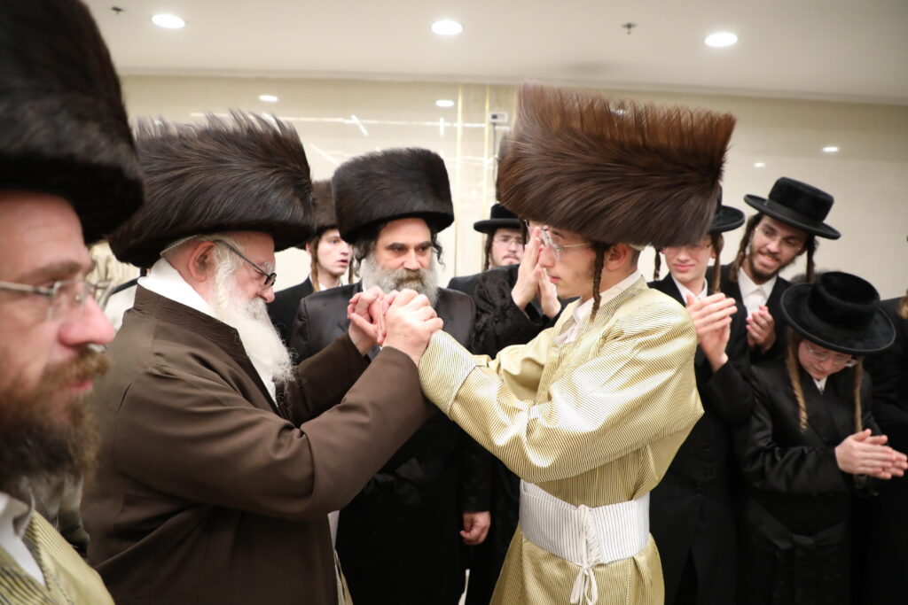 במשכנות הרועים חגגו פארשפיל לנכד האדמו"ר