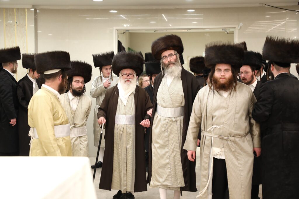 במשכנות הרועים חגגו פארשפיל לנכד האדמו"ר