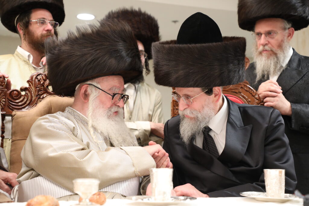 במשכנות הרועים חגגו פארשפיל לנכד האדמו"ר