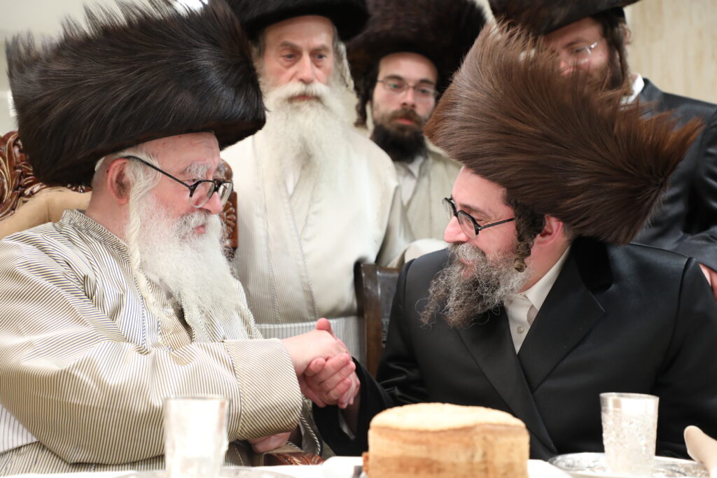 במשכנות הרועים חגגו פארשפיל לנכד האדמו"ר