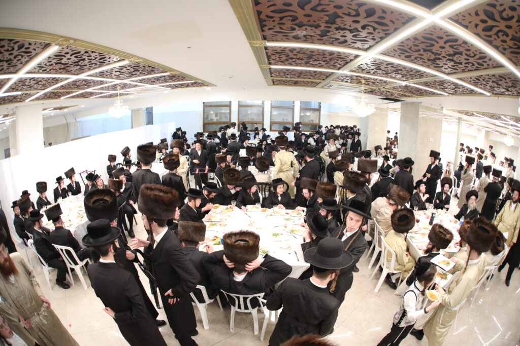 במשכנות הרועים חגגו פארשפיל לנכד האדמו"ר