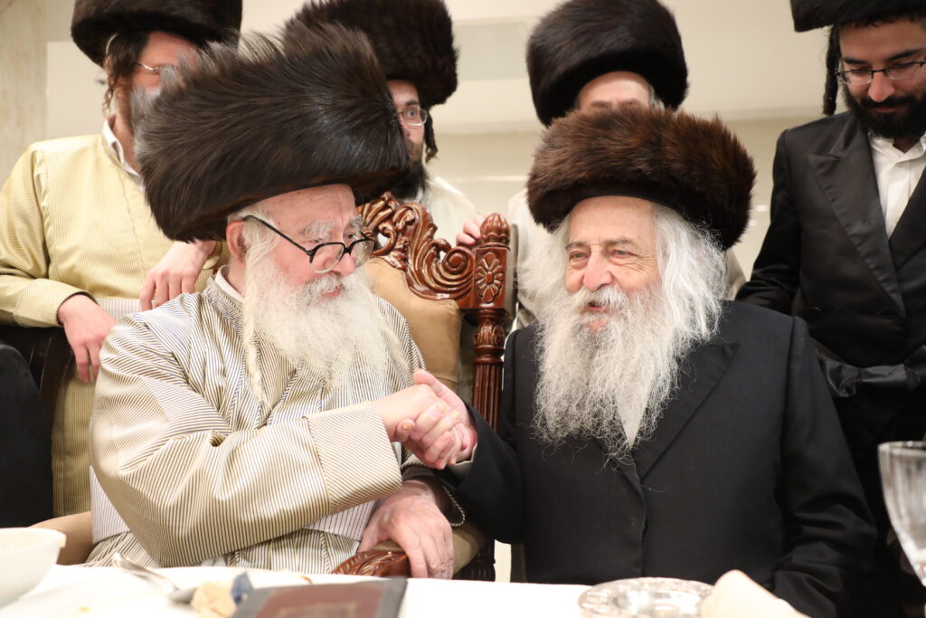 במשכנות הרועים חגגו פארשפיל לנכד האדמו"ר