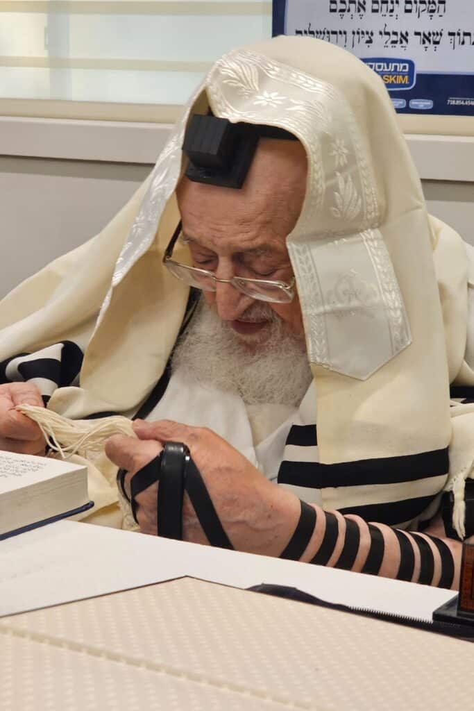 תיעוד ענק ממסע החיזוק של מרן הגרמ"צ ברגמן