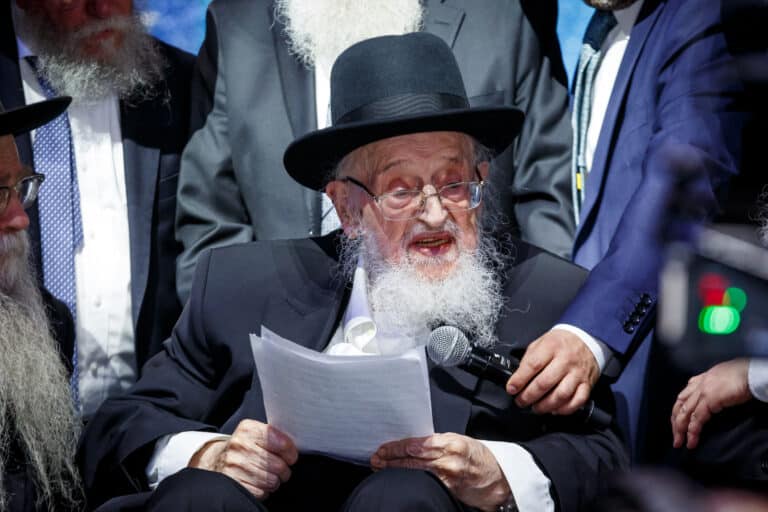 תיעוד ענק ממסע החיזוק של מרן הגרמ"צ ברגמן