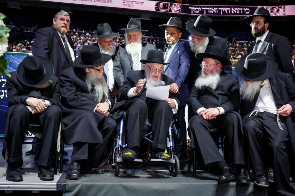 תיעוד ענק ממסע החיזוק של מרן הגרמ"צ ברגמן