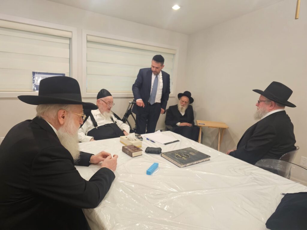 תיעוד ענק ממסע החיזוק של מרן הגרמ"צ ברגמן