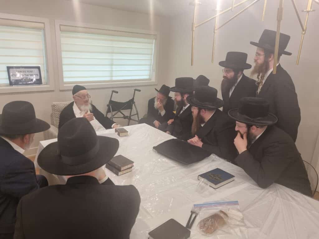 תיעוד ענק ממסע החיזוק של מרן הגרמ"צ ברגמן