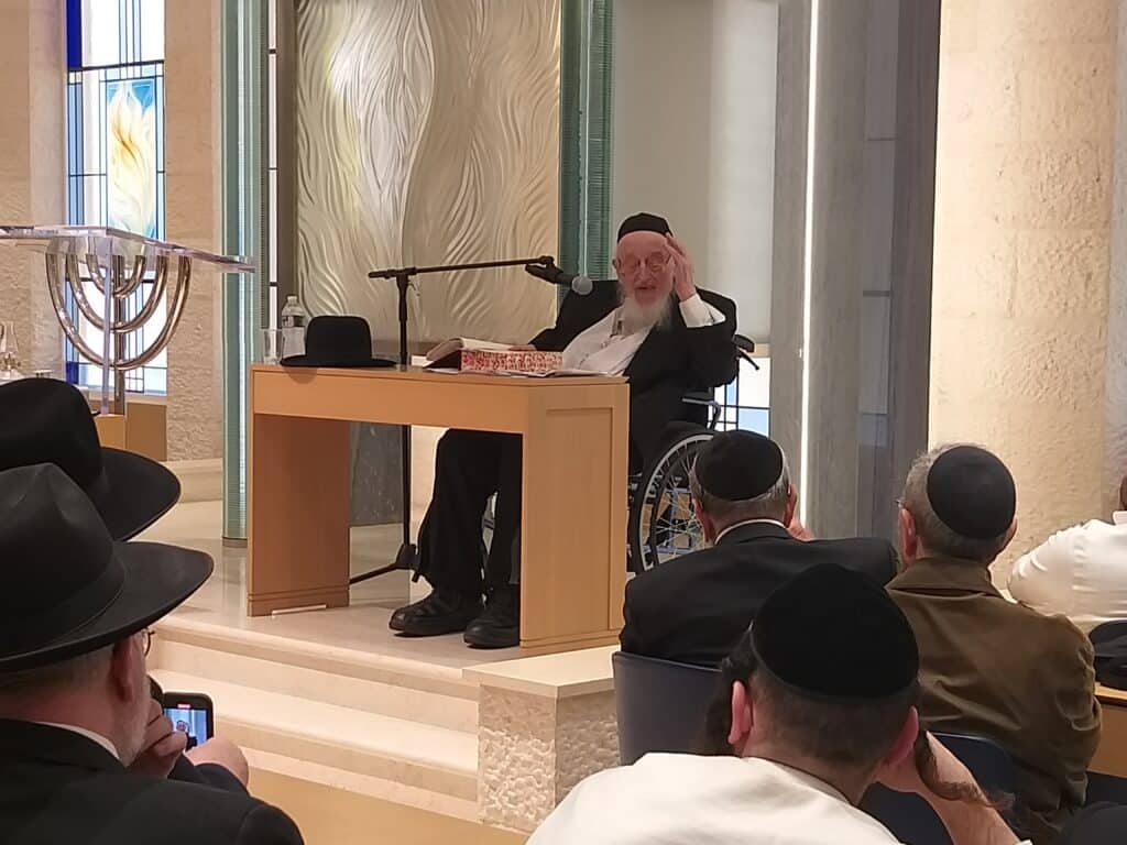 תיעוד ענק ממסע החיזוק של מרן הגרמ"צ ברגמן