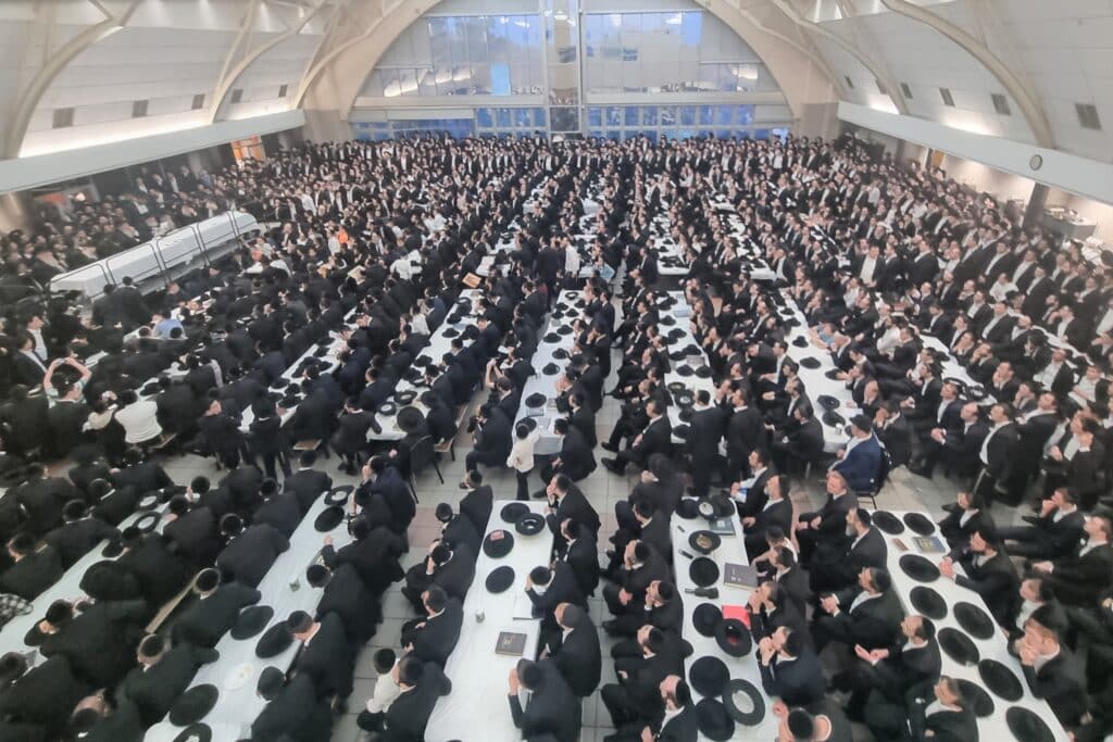 תיעוד ענק ממסע החיזוק של מרן הגרמ"צ ברגמן