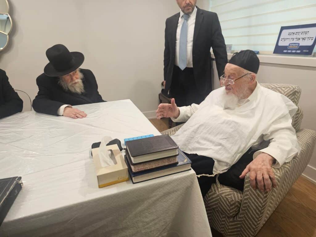 תיעוד ענק ממסע החיזוק של מרן הגרמ"צ ברגמן